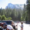 Parking Lot View of Half Dome